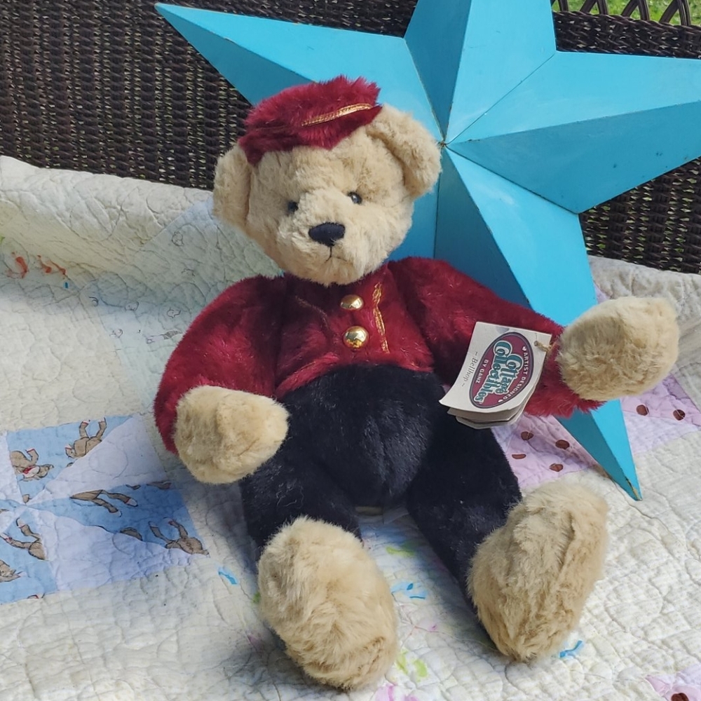 Cottage Collectibles 14" Bellhop Teddy Bear